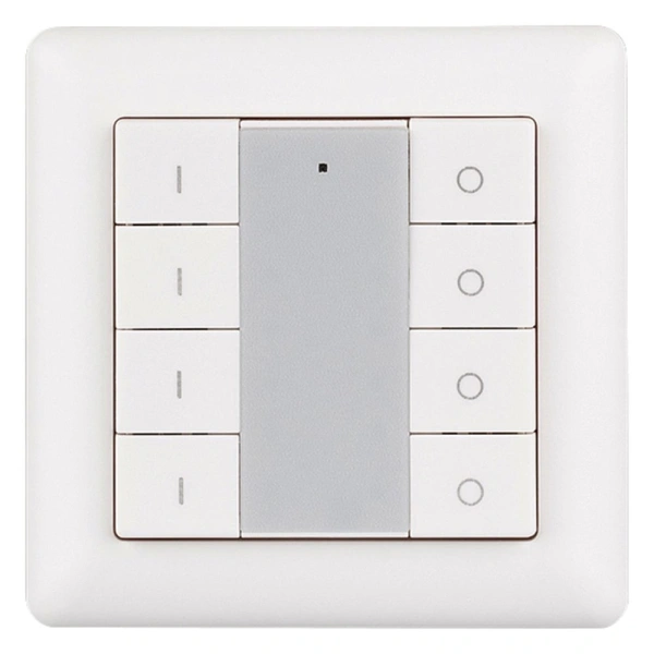 Панель Knob SR-2853K8-RF-UP White (3V, DIM, 4 зоны) (Arlight, IP20 Пластик, 3 года)