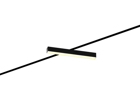 Трековый светильник 6063 5050 TR2 (RAL9003 500mm Prizma — 4K 19W)