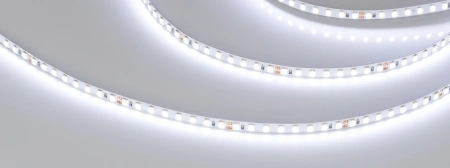 Светодиодная Лента RT-A160-5mm 24V Cool 8K (9.6 W/m, IP20, 2835, 5m) (Arlight, Открытый)