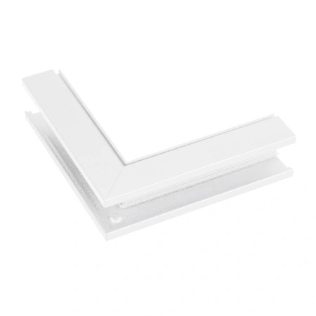 Коннектор угловой MAG-ORIENT-CON-2620-L90-EXT (WH, внешний) (Arlight, IP20 Металл, 3 года)