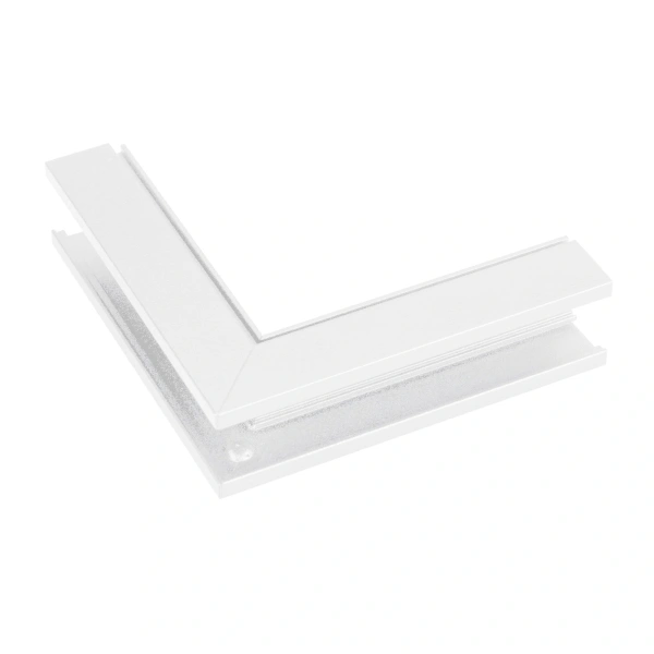 Коннектор угловой MAG-ORIENT-CON-2620-L90-EXT (WH, внешний) (Arlight, IP20 Металл, 3 года)