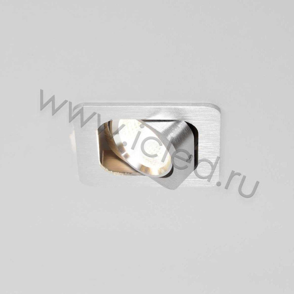 Светодиодный светильник встраиваемый 98.1 series silver housing BW104 (5W,220V,day white)