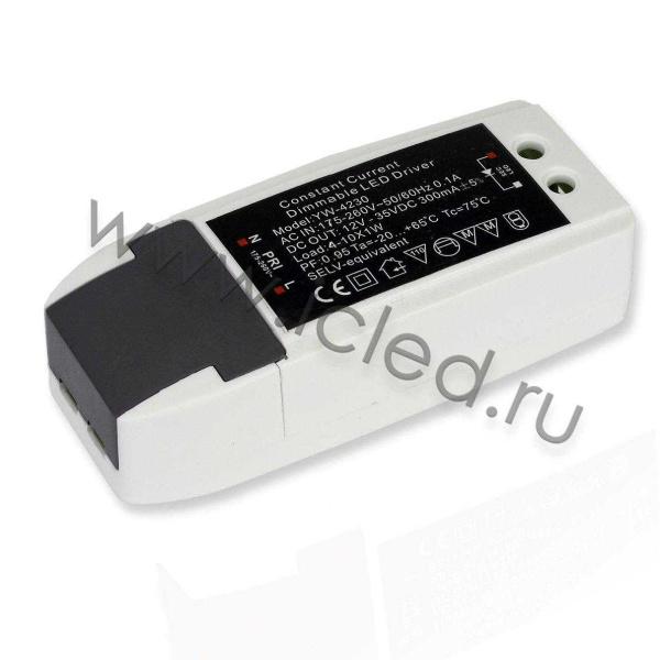 Светодиодный драйвер диммируемый LZ 5-7x1W, LD103 (7W, 15-25V, 300mA)