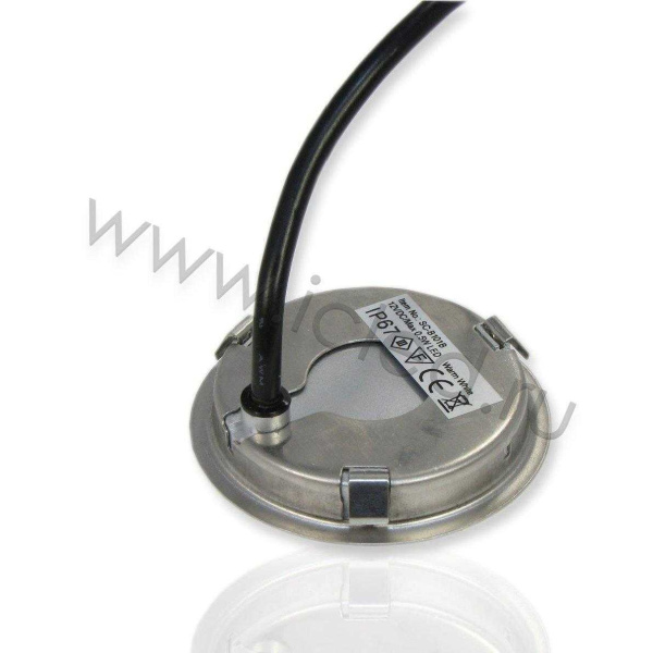Светодиодный светильник точечный RST IP67 (0,5W, 12V, Warm White).