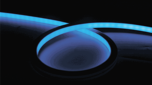 Лента светодиодная неоновая 5050, 96 LED/м, 14,4 Вт/м, 24В , IP67, Цвет: RGB+Теплый белый