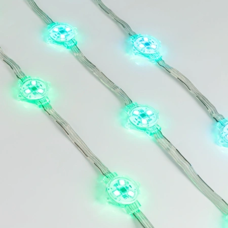 Модуль управляемый VISOR-SPI-5060-3-12V RGB 120deg (D30x16mm, 0.75W, IP68) (Arlight, Пластик, 3 года)