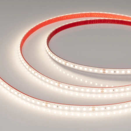 Светодиодная Лента герметичная RTW-PR-A128-10mm 24V Day4000 (9.6 W/m, IP66, 2835, 5m) (Arlight, высок.эфф.150 лм/Вт)