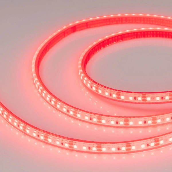 Светодиодная Лента герметичная RTW-PFS-A120-11mm 12V Red (9.6 W/m, IP68, 2835, 5m) (Arlight, -)
