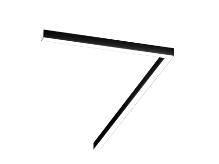 Светильник Угол S50 (RAL9005 1250x1250mm LT70 — 3K 52W)