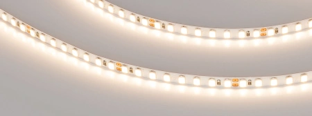 Светодиодная Лента RT-A160-5mm 24V Warm3500 (15 W/m, IP20, 2835, 5m) (Arlight, Открытый)