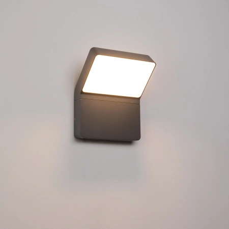 Светильник LGD-ECRAN-WALL-9W Warm3000 (GR, 108 deg, 230V) (Arlight, IP65 Металл, 3 года)