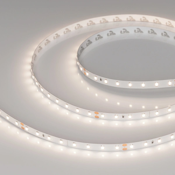 Светодиодная Лента RT-A80-8mm 24V Day4000 (6 W/m, IP20, 2835, 50m) (Arlight, высок.эфф.150 лм/Вт)