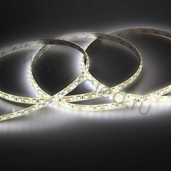 Светодиодная лента Standart class 3528, 120led/m, Day White, 12V, IP65, G190