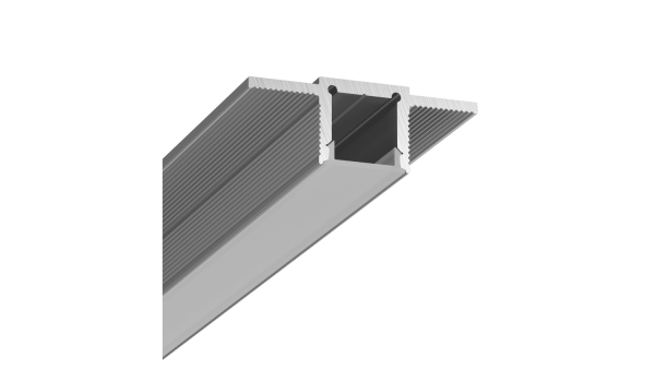 Алюминиевый профиль Design LED без видимой рамки LG16, 2500 мм, анодированный