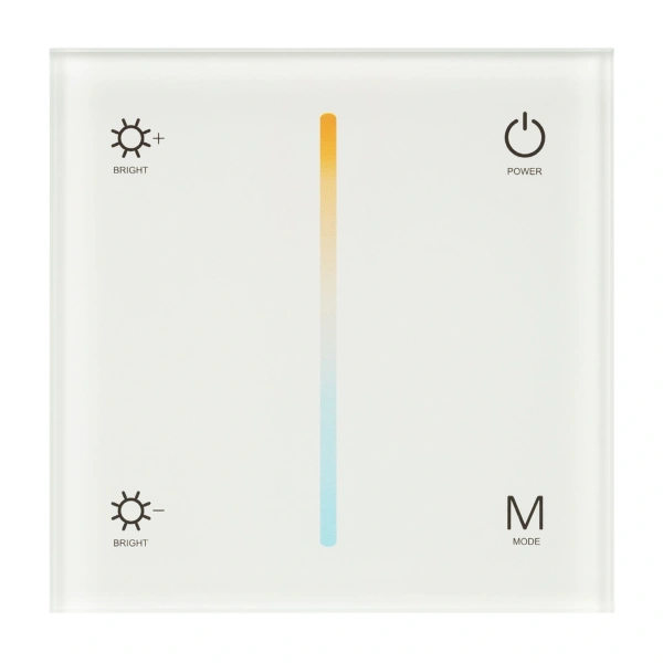 Панель Sens SMART-P21-MIX White (12-24V, 2.4G) (Arlight, IP20 Пластик, 5 лет)