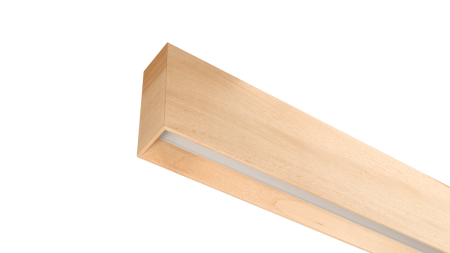 Светильник из массива (ясень белый)