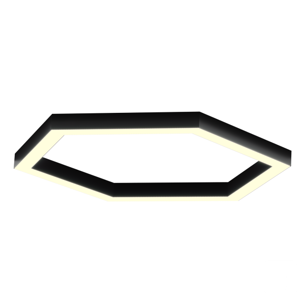 Светильник Шестигранник S50 (RAL9003 411 6mm LT70 — 3K 52W)