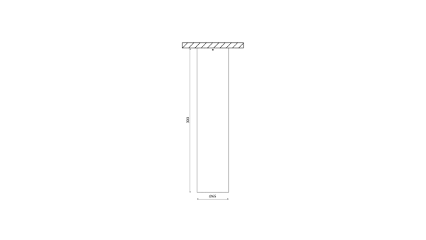 Светильник VILLY удлинненный