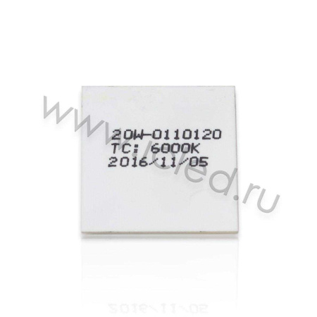 Светодиодная COB матрица XY-TC2828 W74 (30-34V, 20W, 600mA, EPISTAR, white)