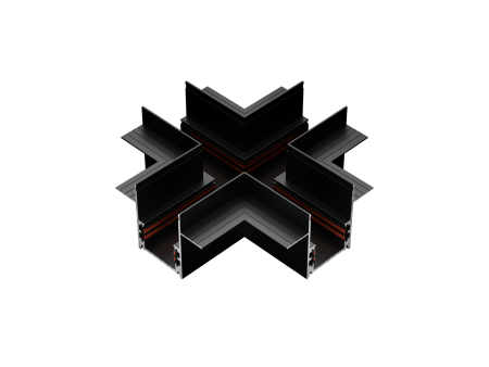 Соединительный элемент 6063 TrackLine Edgeless (L2 RAL9005)