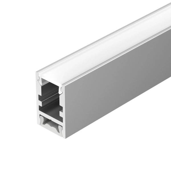 Профиль с экраном ALU-SWISS-2000 ANOD+FROST (Arlight, Алюминий)