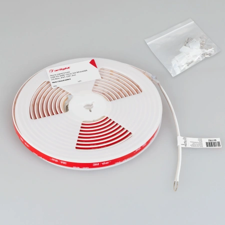 Светодиодная Лента герметичная COB-PS-X480-12mm 24V White6000 (15 W/m, IP67, CSP, 5m) (Arlight, -)