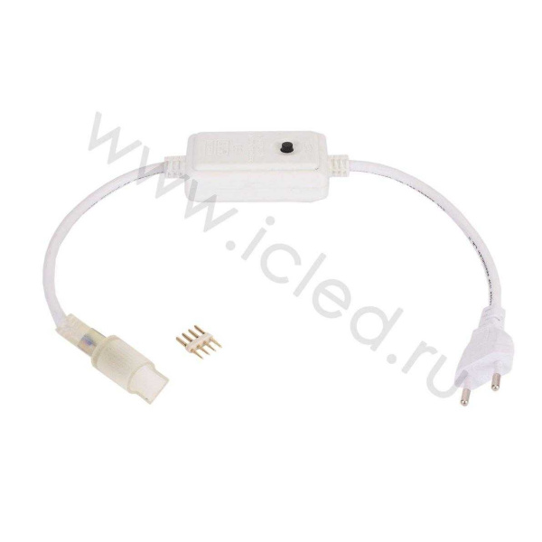 Сетевой шнур-контроллер для светодиодного неона RGB 1425 8A LN21