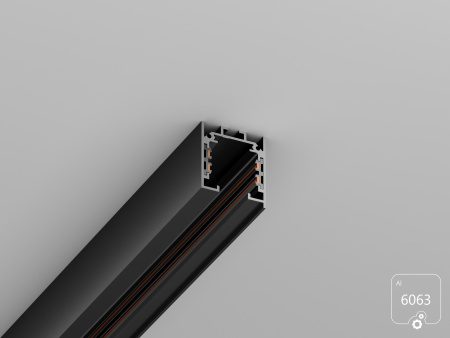 Трек 6063 TR4 RAL9003 — 2500мм