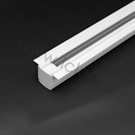 Трек для спотов встраиваемый 4L 2м 4X15 (''трехфазный'', 4 провода, белый)