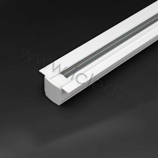 Трек для спотов встраиваемый 4L 2м 4X15 (''трехфазный'', 4 провода, белый)