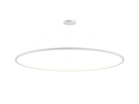 Светильник 6063 Обод (RAL9003 D1250 LT70 — 3K 55,0W 120deg)