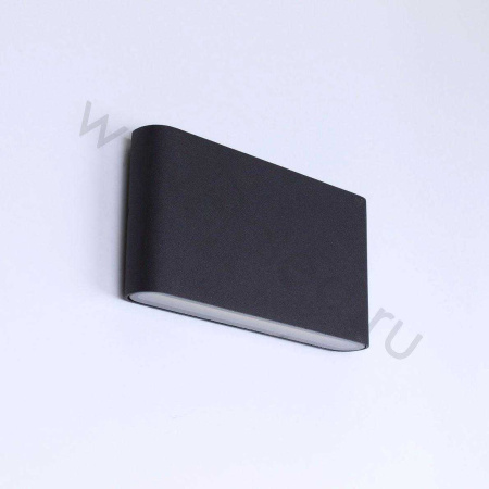 Светодиодный светильник JH-BD05 DHL16 (220V, 2х6W, черный корпус, warm white)