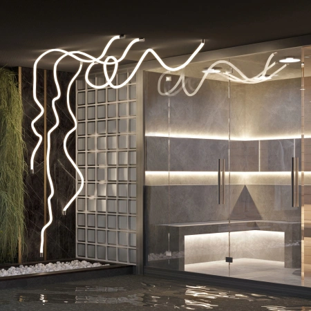 Лента герметичная MOONLIGHT-SIDE-A336-D25mm 24V Day4000 360deg (14.4 W/m, IP65, 2835, 5m, wire x2) (Arlight, Вывод боковой, 3 года)