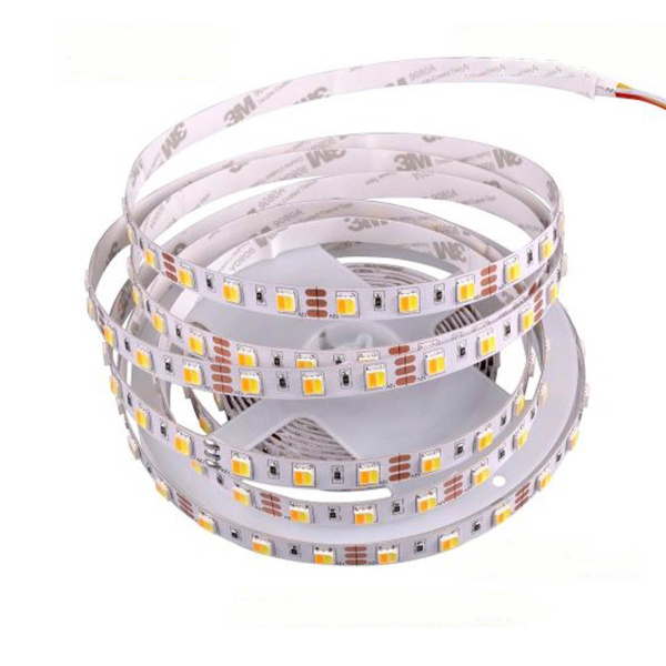 Светодиодная лента Class Premium 3838 60 led/m, CCT (white/ warm white), 12V, IP33, А45
