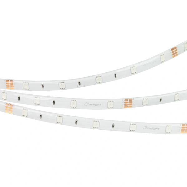 Светодиодная Лента герметичная RTW-SE-B30-10mm 24V RGB (7.2 W/m, IP65, 5060, 5m) (Arlight, 7.2 Вт/м, IP65)