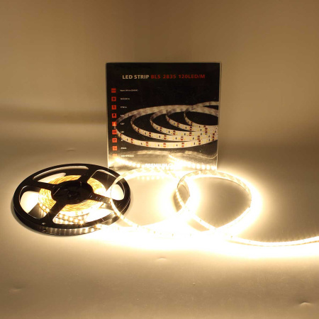 Светодиодная лента Class Premium, 2835, 120 led/m, warm white, 12V, IP33, A34