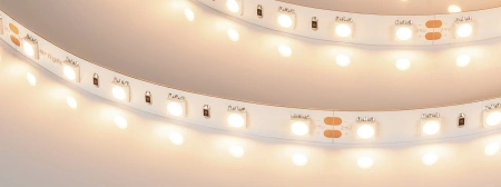 Светодиодная Лента RT-B60-10mm 24V Warm2700 (14.4 W/m, IP20, 5m) (Arlight, 14.4 Вт/м, IP20)