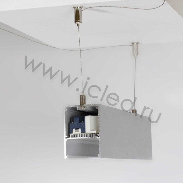 Алюминиевый профиль 203 (2000х50х70мм с рассеивателем)