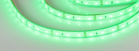 Светодиодная Лента герметичная RTW-P-A60-11mm 12V Green (4.8 W/m, IP66, 3528, 5m) (Arlight, -)