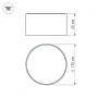 Светильник SP-RONDO-120A-12W Warm White (Arlight, IP40 Металл, 3 года)