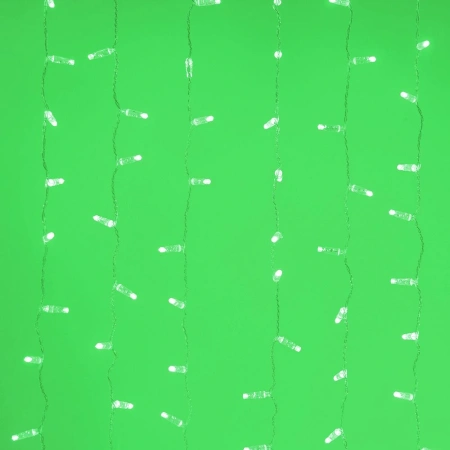 Светодиодная гирлянда ARD-CURTAIN-CLASSIC-2000x3000-CLEAR-760LED Green (230V, 60W) (Ardecoled, IP65)