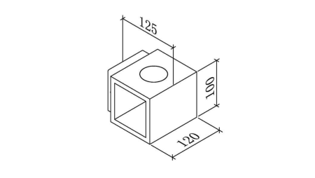 Светильник настенный JY KUB