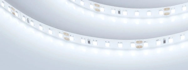 Светодиодная Лента RT-A120-8mm 24V White6000 (14.4 W/m, IP20, 2835, 5m) (Arlight, Открытый)