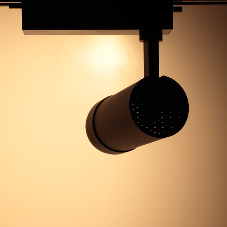 Светодиодный светильник трековый JH-GDD-TJ1 2L PX55 (30W, 220V, 10-60deg, черный корпус warm white)