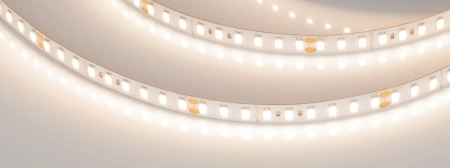 Светодиодная Лента ULTRA-C126-10mm 24V Warm3500 (14.4 W/m, IP20, 5630, 5m) (Arlight, высок.эфф.200 лм/Вт)