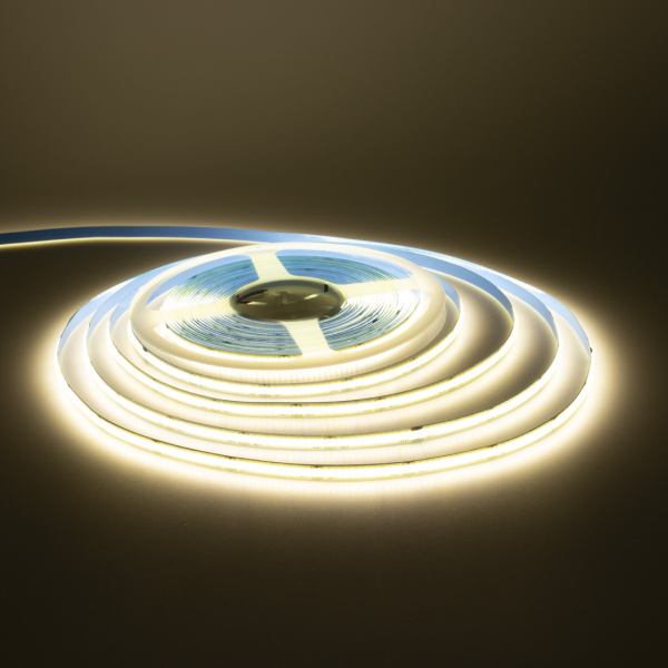 Светодиодная лента COB, 320 chip/m, day white, 24V, IP20, A239