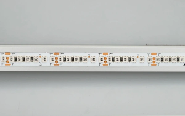 Светодиодная Лента RT-G168-10mm 24V RGB (17.3 W/m, IP20, 3838, 5m) (Arlight, Открытый)