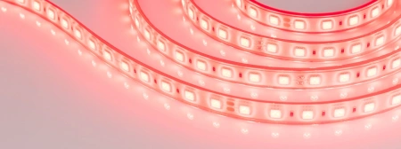 Светодиодная Лента герметичная RTW-PFS-B60-13mm 24V Red (14.4 W/m, IP68, 5060, 5m) (Arlight, 14.4 Вт/м, IP68)