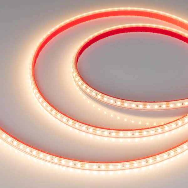 Светодиодная Лента герметичная RTW-PS-A120-10mm 12V Warm3000 (9.6 W/m, IP67, 2835, 5m) (Arlight, 9.6 Вт/м, IP67)