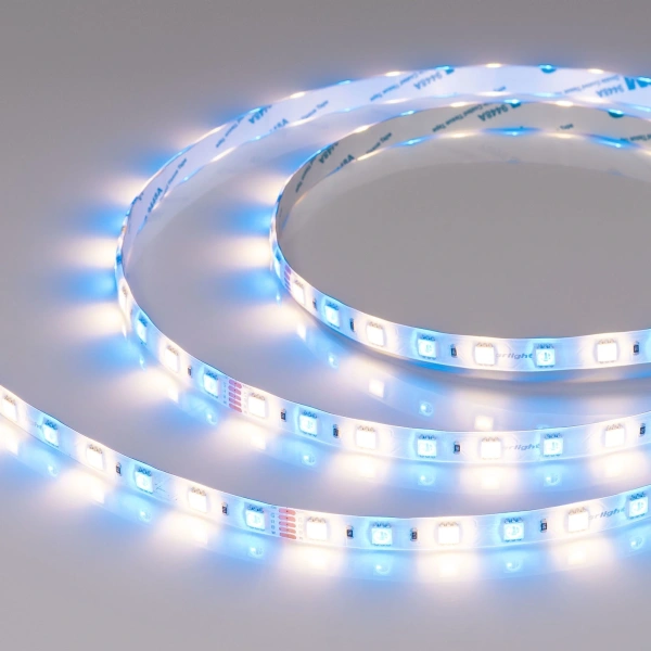 Светодиодная Лента RTW-SE-B60-10mm 24V RGBW-Warm (14.4 W/m, IP65, 5060, 5m) (Arlight, Открытый)